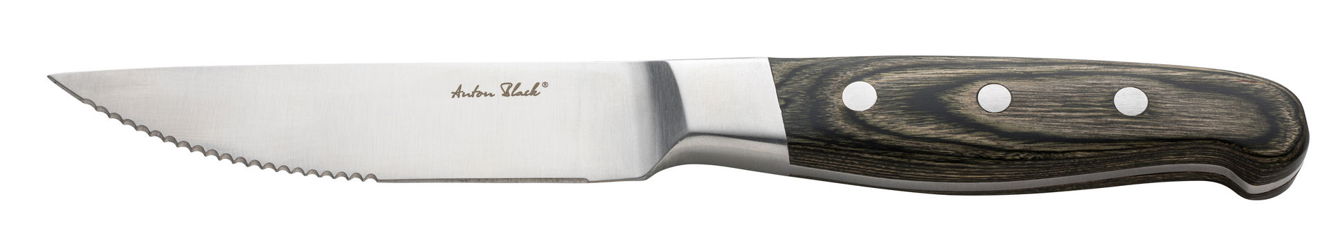 Large Wooden Handled Steak Knife - F10675-000000-B01012 (Pack of 12)